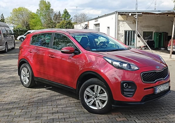 Kia Sportage cena 71300 przebieg: 141000, rok produkcji 2017 z Szamotuły małe 211